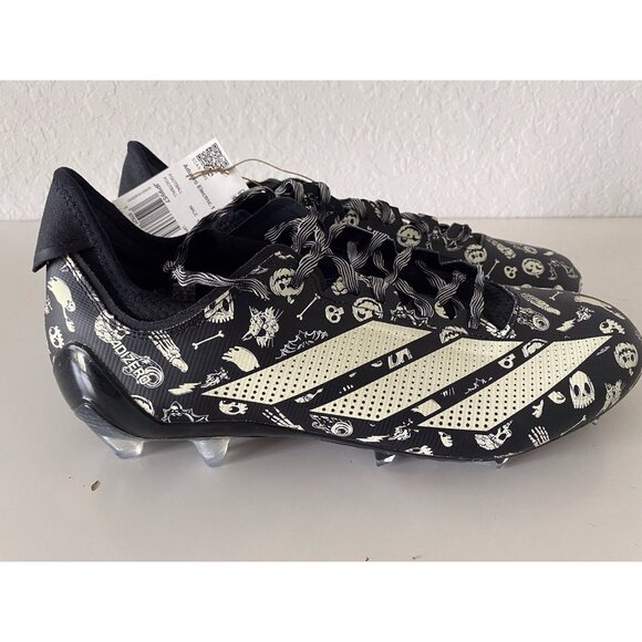 Adidas Football Cleats Adizero Electric.1 Halloween Glow In Dark JP9957 Men 13.5 main image 5